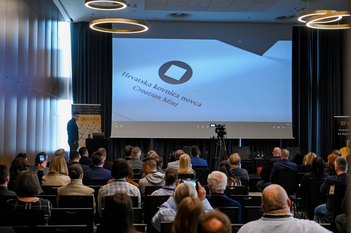 Hrvatska kovnica novca na prestižnoj CROGOLD 2025 konferenciji o zlatu 