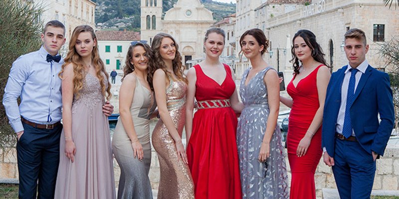 FOTOGALERIJA: Maturalna večer Srednje škole Hvar