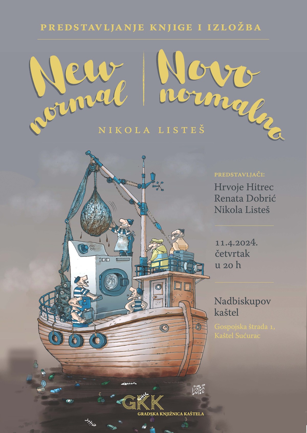 Hrvatski karikaturist Nikola Listeš otvara prvu samostalnu izložbu u European Cartoon Centru u Belgiji