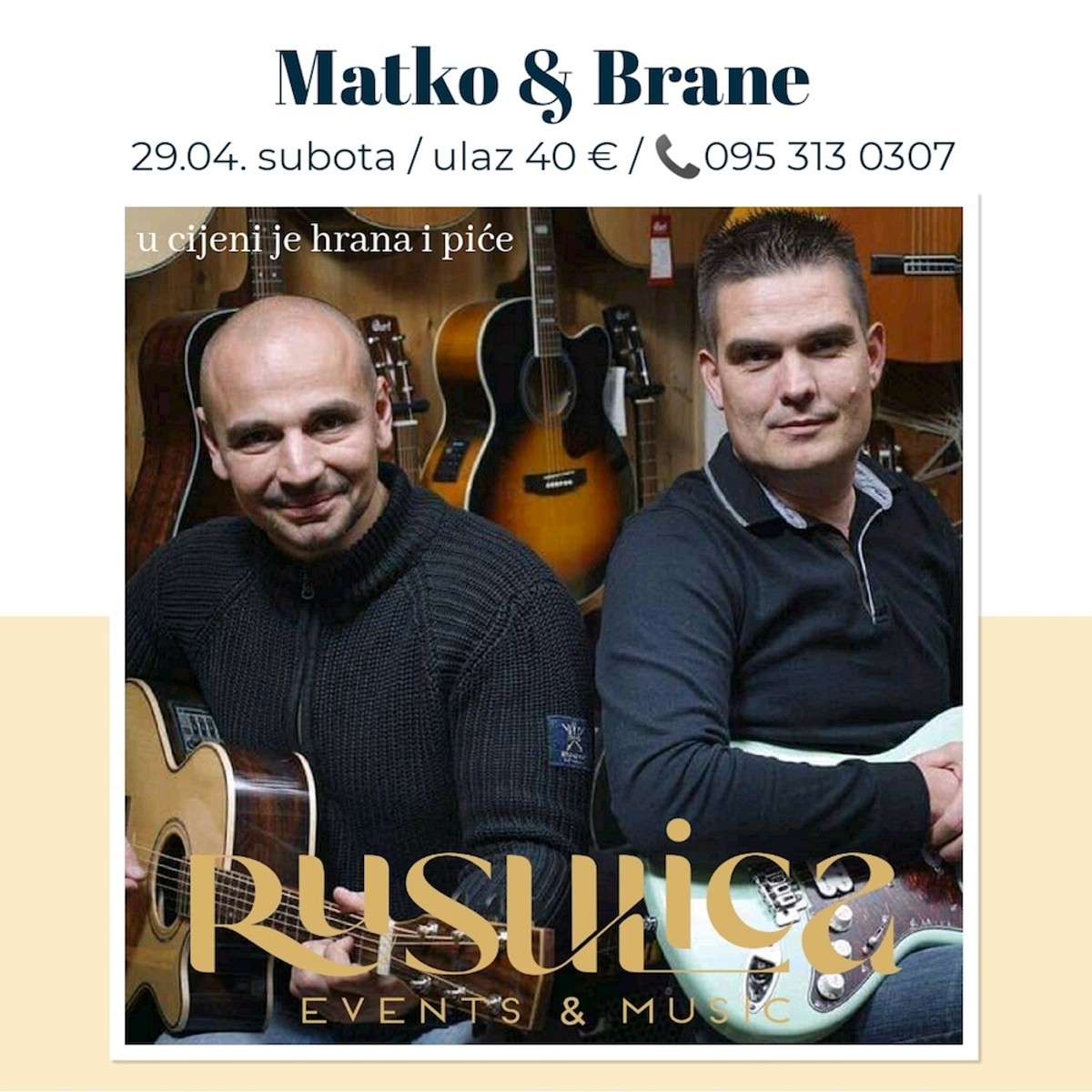 RUSULICA ČASTI Splitski restoran je pripremio program za vikend