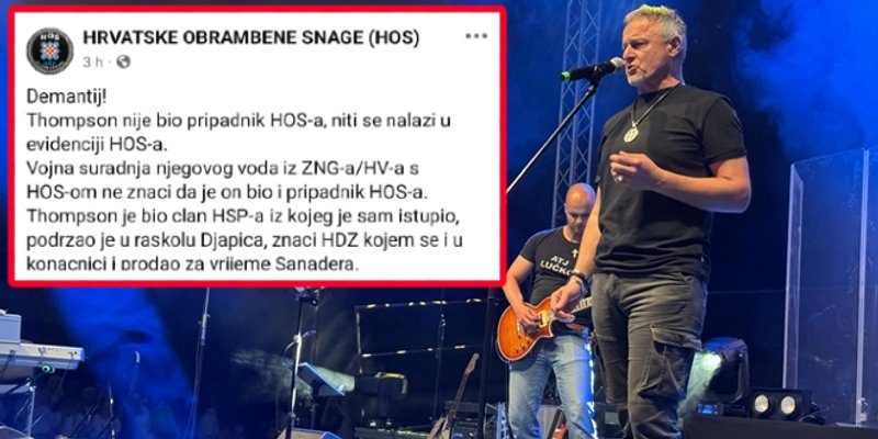 HOS s Facebooka negira Thompsona, odgovor smo potražili kod bivšeg zapovjednika IX. bojne