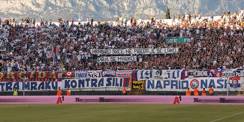 FOTOGALERIJA: Evo još jednog podsjetnika na lijepu nedjeljnu večer na Poljudu...