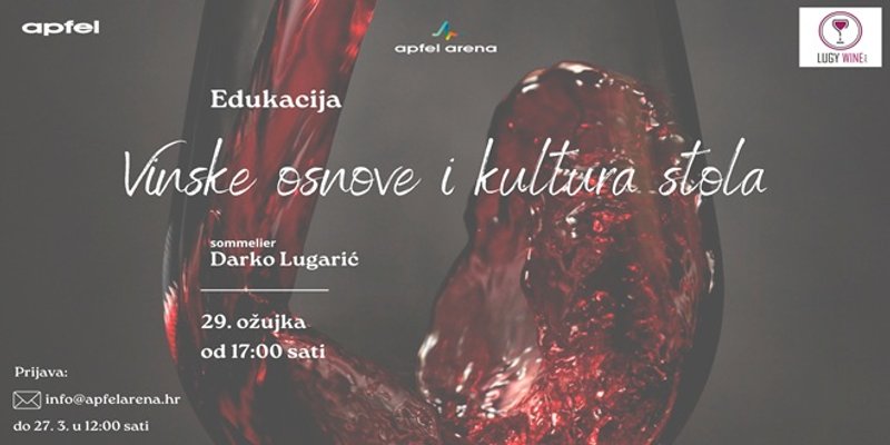 MAKARSKA Vinska edukacija u Apfel Areni