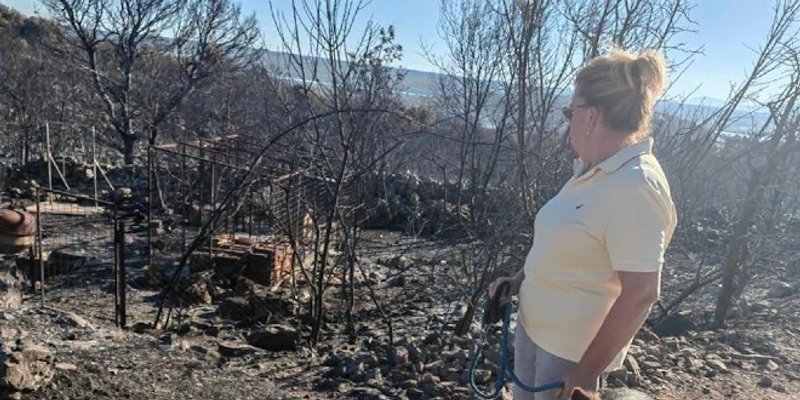 JUTRO NA OPOŽARENOM PODRUČJU 'Izgorjele su koze, koke i tri psa, a ja slavim novi život'