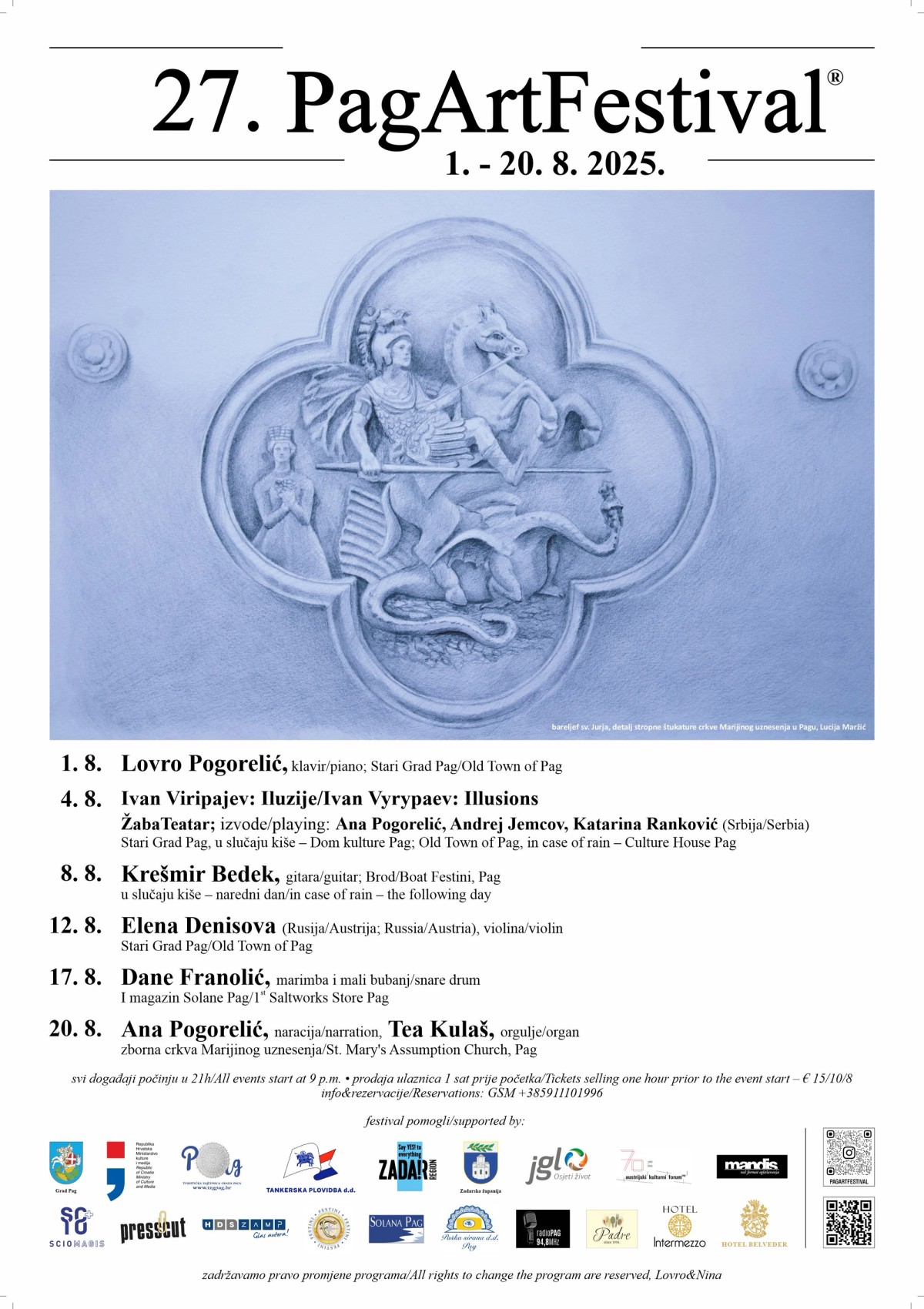 27. PagArtFestival: Muzika, priča i paško kolo