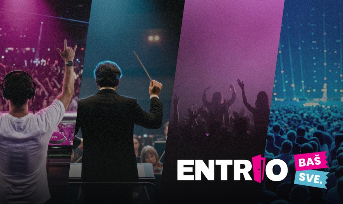 Revolucija ulaznica na Entrio.hr: Od danas baš svi događaji na jednom mjestu