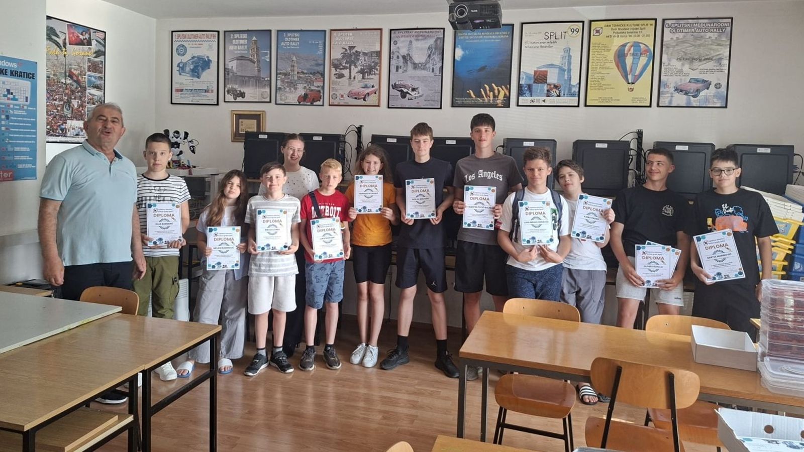FOTOGALERIJA Dodjelom diploma obilježen završetak radionica tehničkih aktivnosti