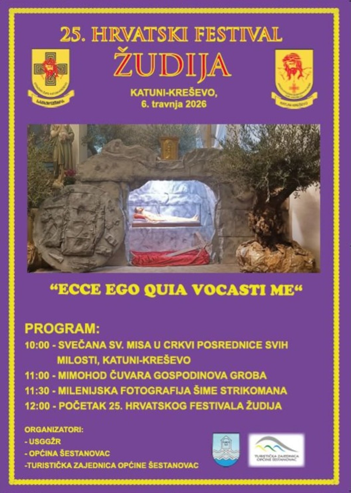 XXV. Hrvatski festival žudija oživljava uskrsnu tradiciju u Katunima