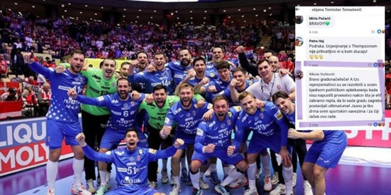 ŽESTOKA PORUKA IZ HDZ-a: 'Skandalozniji je od Tomaševića predsjednik sinjskog SDP-a, primitivno je vrijeđao rukometaše'