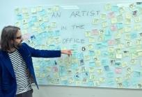 ARTIST IN THE OFFICE Rođendanski happening Dina Grčića