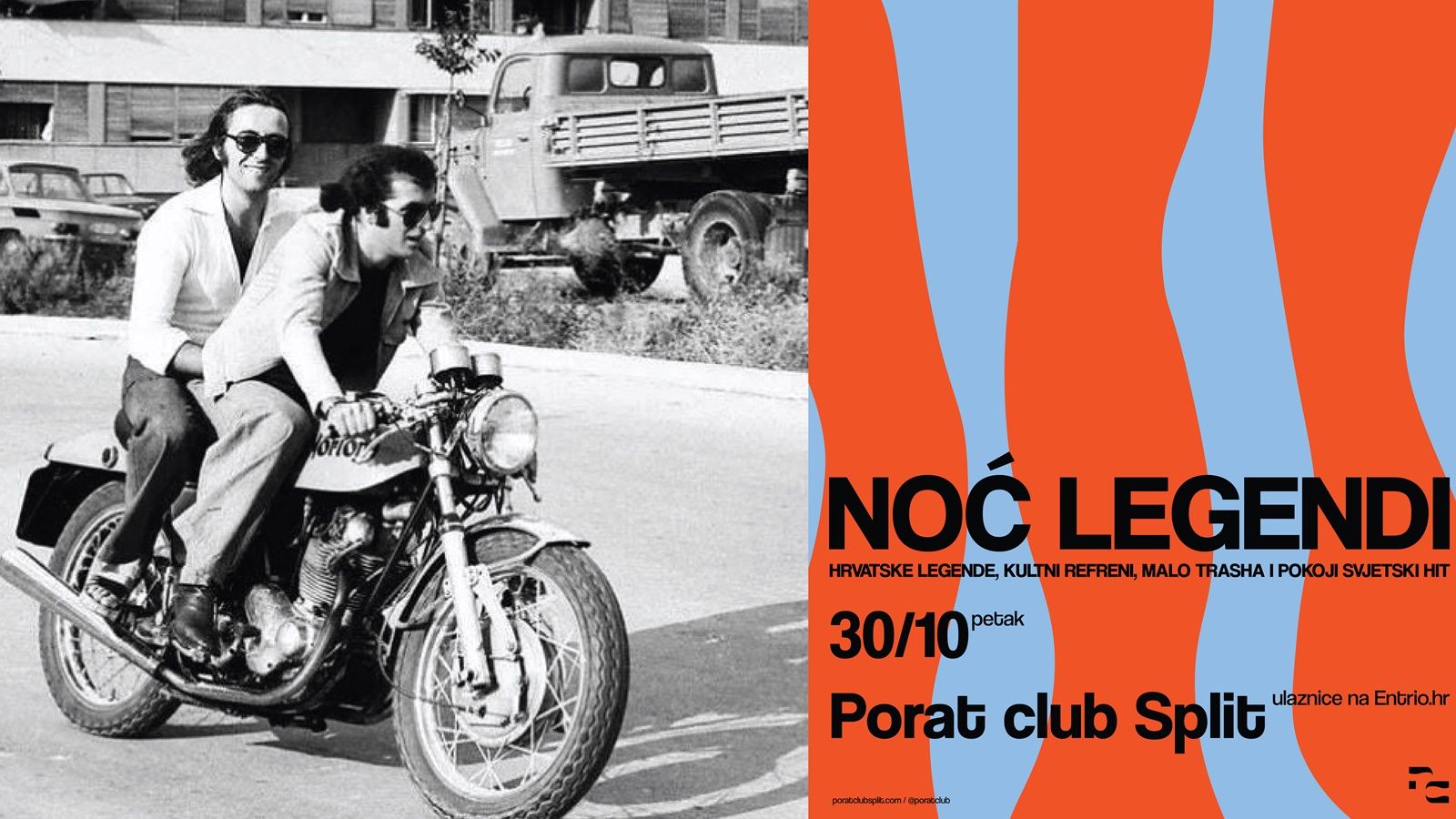 Noć legendi stiže u Porat