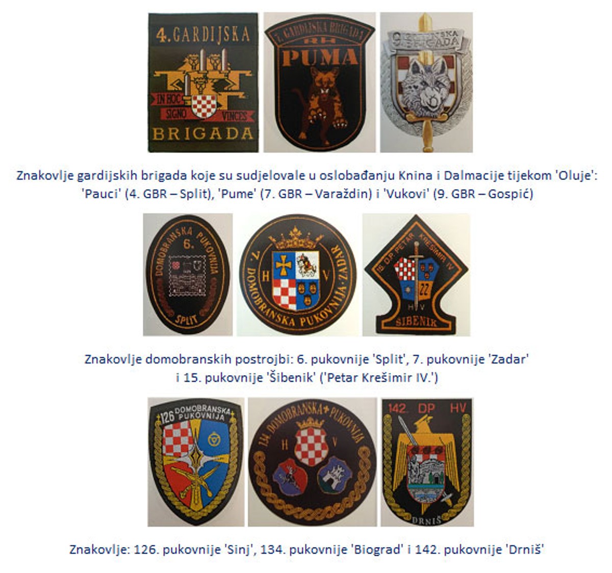 SIMBOLI POBJEDNIKA Pročitajte pod kojim su znakovima hrvatski heroji oslobodili Knin