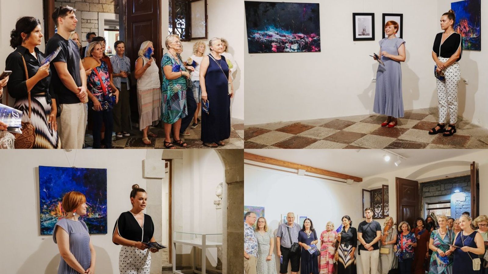 FOTOGALERIJA: U Muzeju grada Trogira otvorena izložba 'Dalmatinka: umjetnički zapisi s juga'