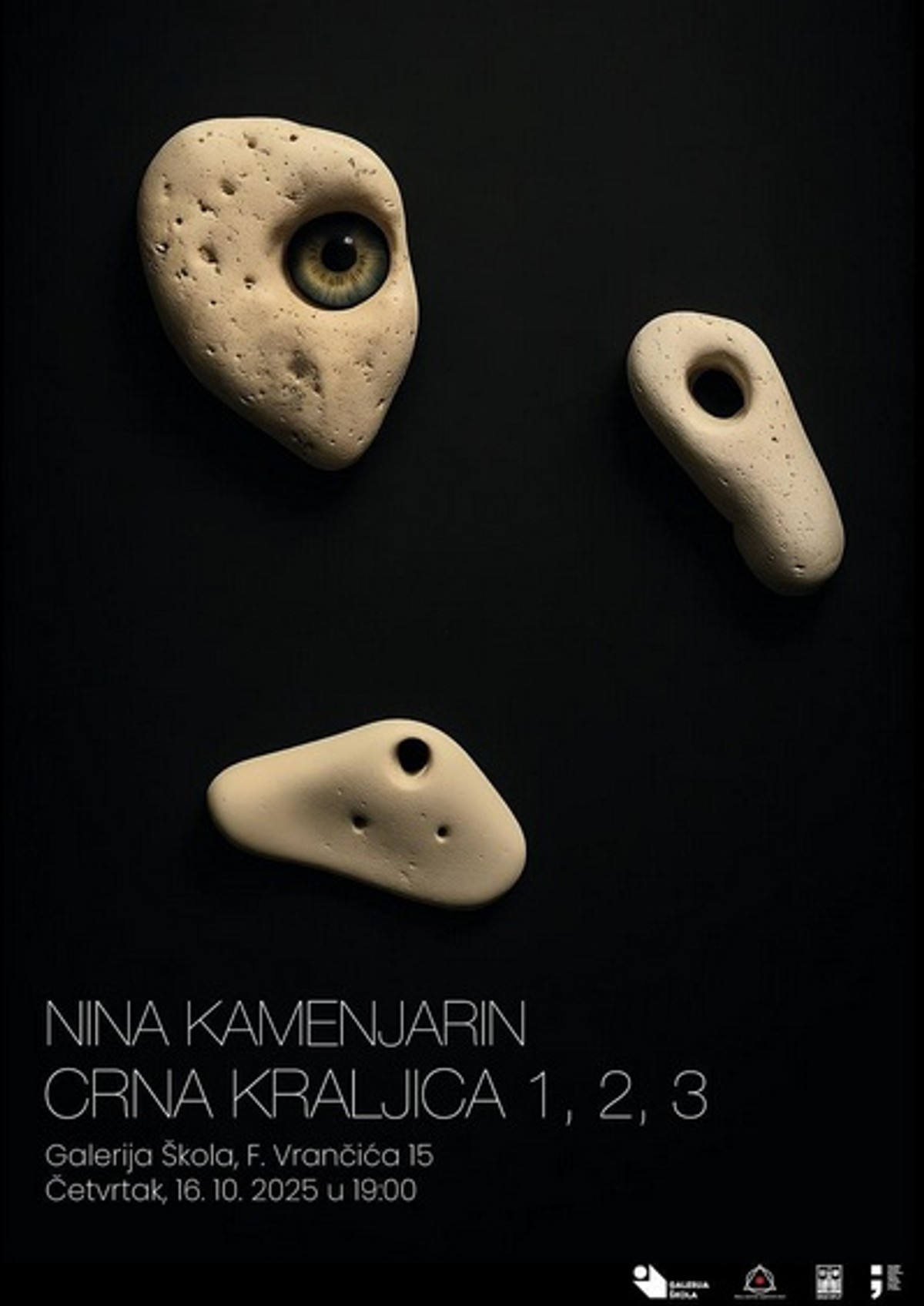 NINA KAMENJARIN 'Crna kraljica 1, 2, 3'
