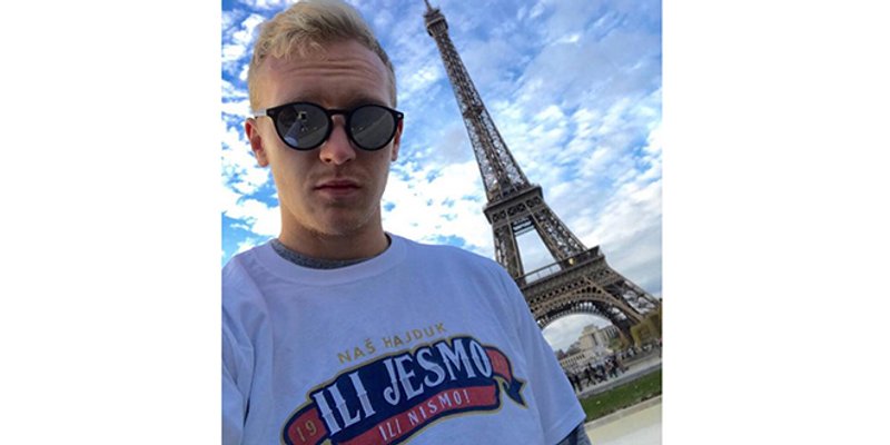 Tomislav Kiš podržao projekt donacijom i šetnjom Parizom u majici 'Ili ...