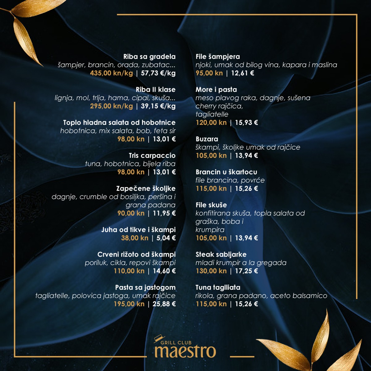 Saznali smo što sve nudi mjesec ribe u splitskom restoranu Maestro