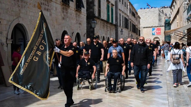 Emotivna obljetnica: Dubrovnik odao počast Specijalnoj jedinici Grof