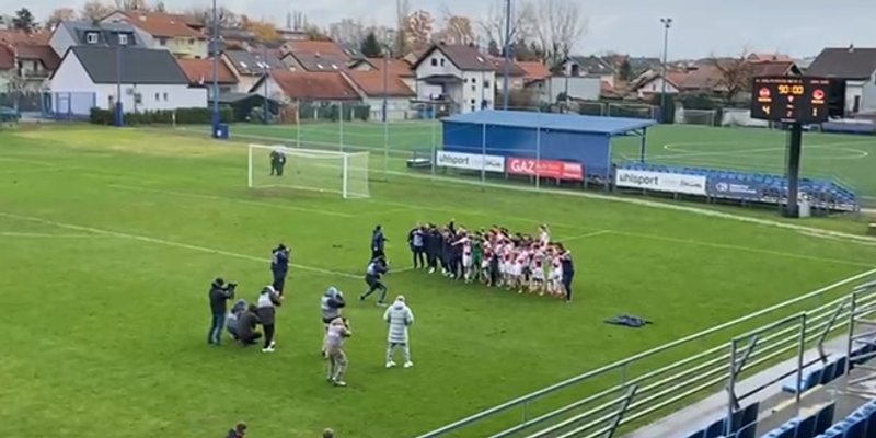VIDEO: Pogledajte uz koju je pjesmu mlada hrvatska reprezentacija proslavila pobjedu nad Srbijom