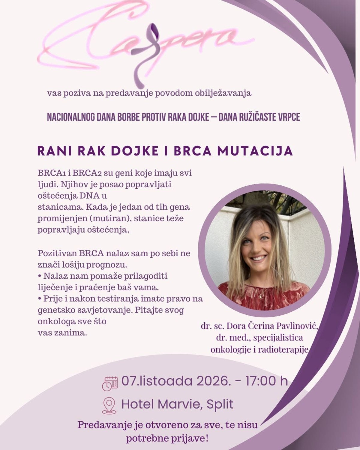 Sve o ranom raku dojke: 'Otvaramo prostor za razgovor - bez straha i tabua'