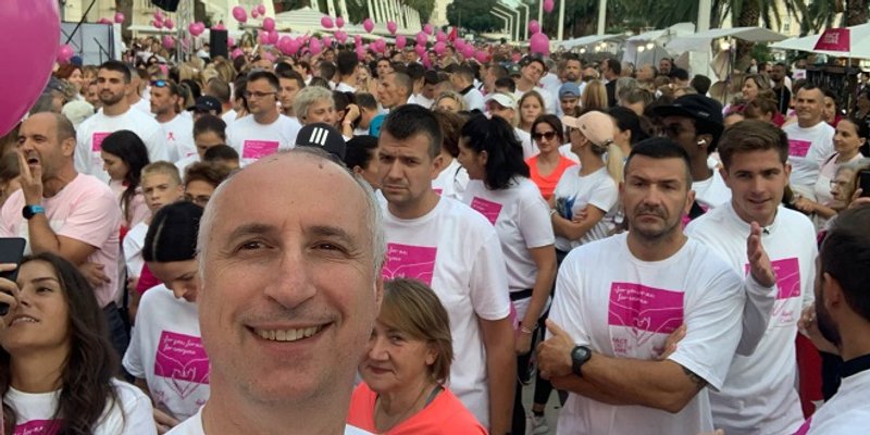PULJAK: Ravno iz Amerike na Race for the Cure u Splitu