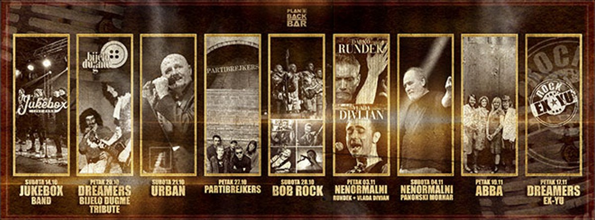 BackBar Plana B predstavio koncertni program, stižu jaka imena!