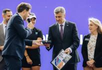 FOTO Ovo se ne događa često, Plenković s petero ministara stigao na sportski događaj