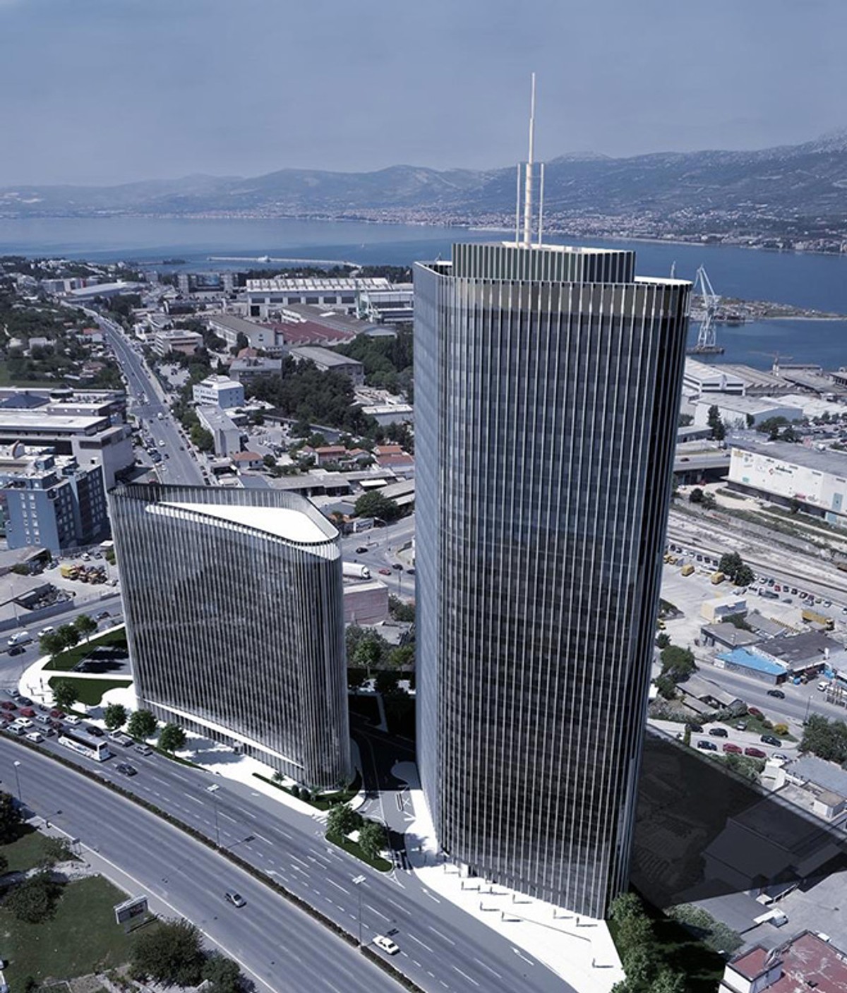 DVOKATNICA NA DALMATIA TOWERU?! Evo o čemu je riječ i kako će izgledati najveća zgrada u Hrvatskoj kada bude gotova