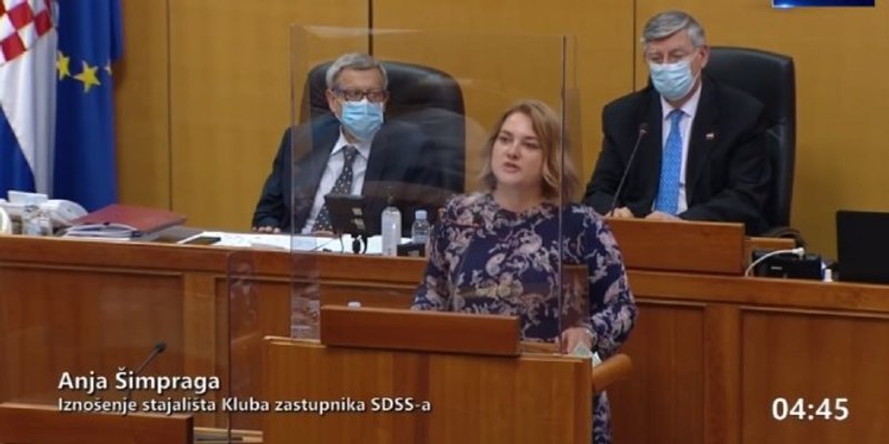 GOVOR KOJI OSTAVLJA TRAG Zastupnica SDSS-a o bijegu od Oluje: Pred vama stoji djevojčica iz kolone