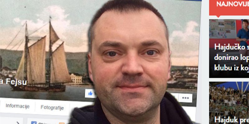 Mišo Živaljić: Facebook mi je ukinuo stranicu 'Dnevna doza prosječnog Dalmatinca' zbog komentara na temu Oluje