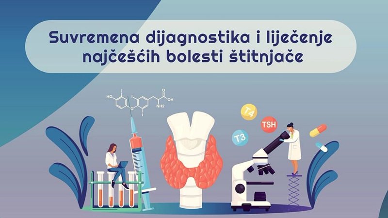 Suvremeni pristupi bolestima štitnjače u fokusu stručnog predavanja u Splitu
