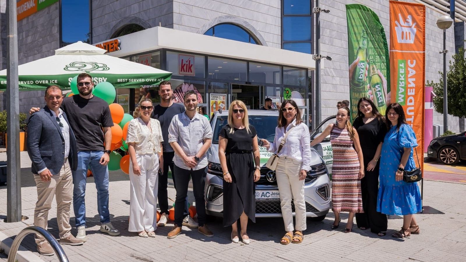 NAGRADNA IGRA STUDENCA I PANA Novi Volkswagen T-Cross osvojila žena iz Dalmacije 