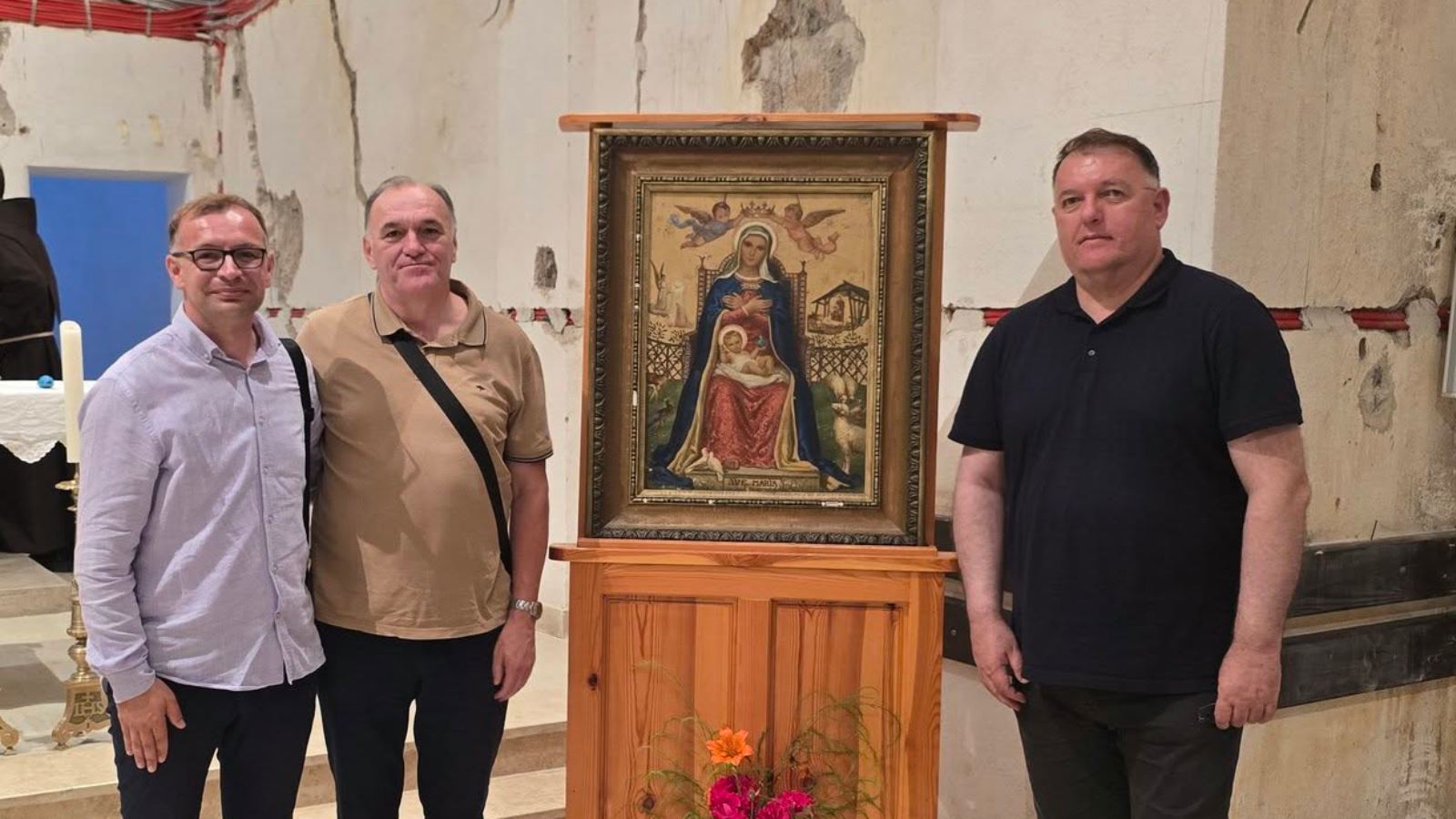 Jedna od najvrjednijih zavjetnih ikona Hrvata iz BiH stiže u Split na restauraciju
