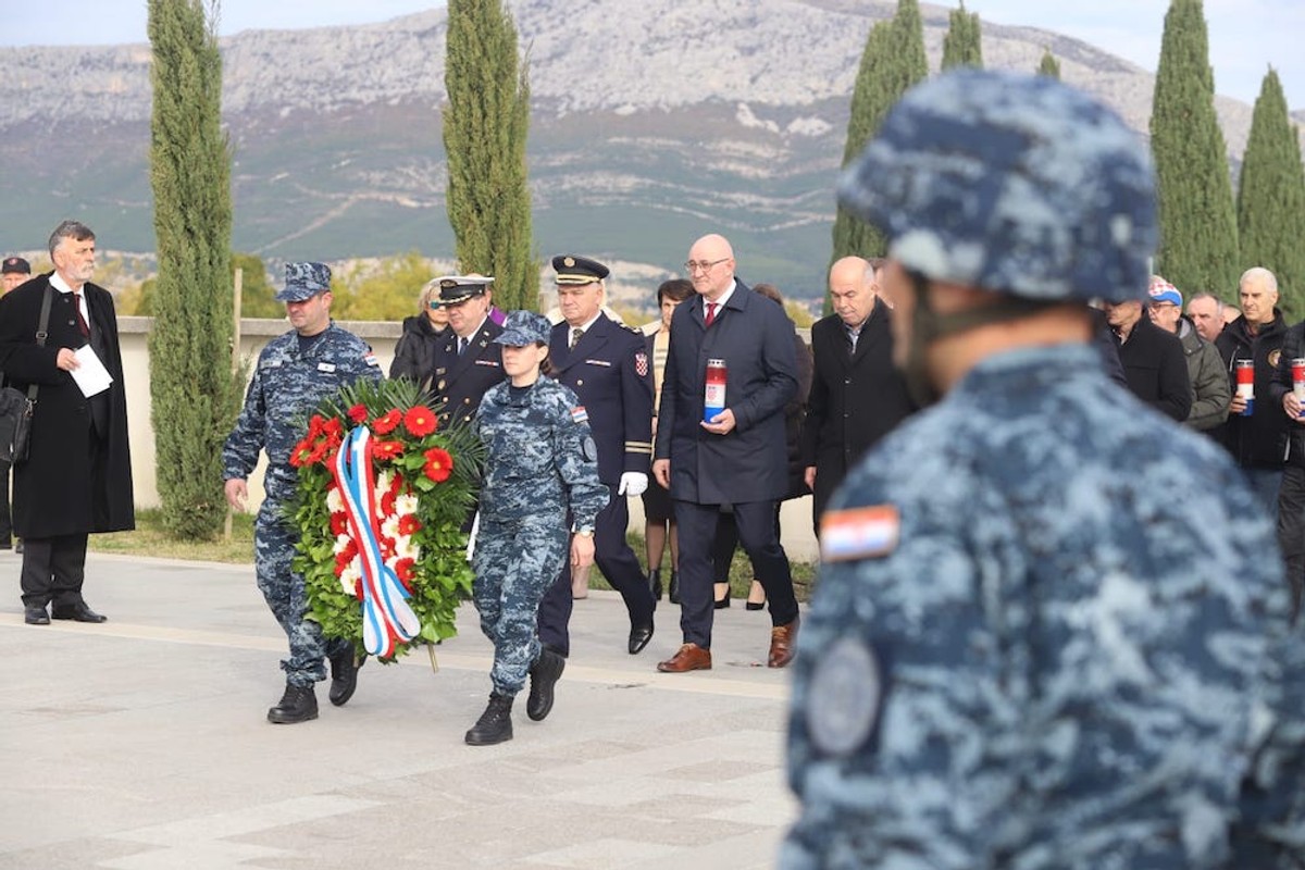 Obilježavanje osnivanja 158. brigade i 6. domobranske pukovnije Split | foto: Veljko Martinović