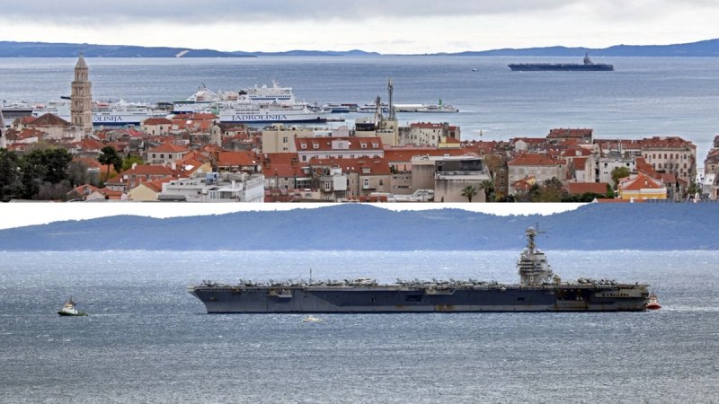 američki nosac uss gerald ford