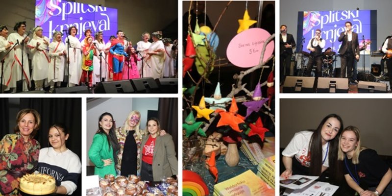 KAKVA VEČER Anđeli su ponovo ujedinili mlađe i starije Splićane, ali ovoga puta pod maskama