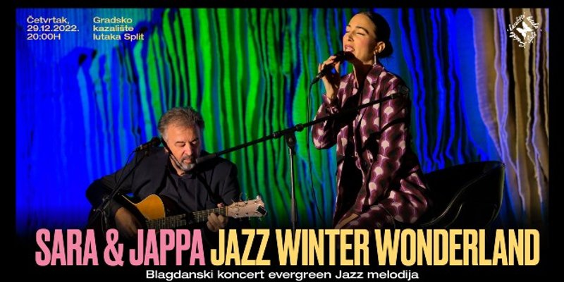 Sara & Jappa vraćaju se u GKL s blagdanskim brodvejsko-holivudskim evergreen melodijama