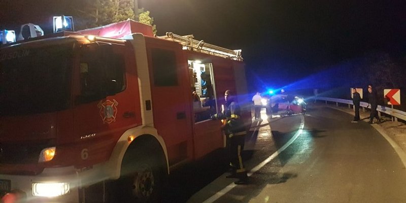 NOĆNA PALEŽ: U Splitu planuo automobil, u Solinu motocikl