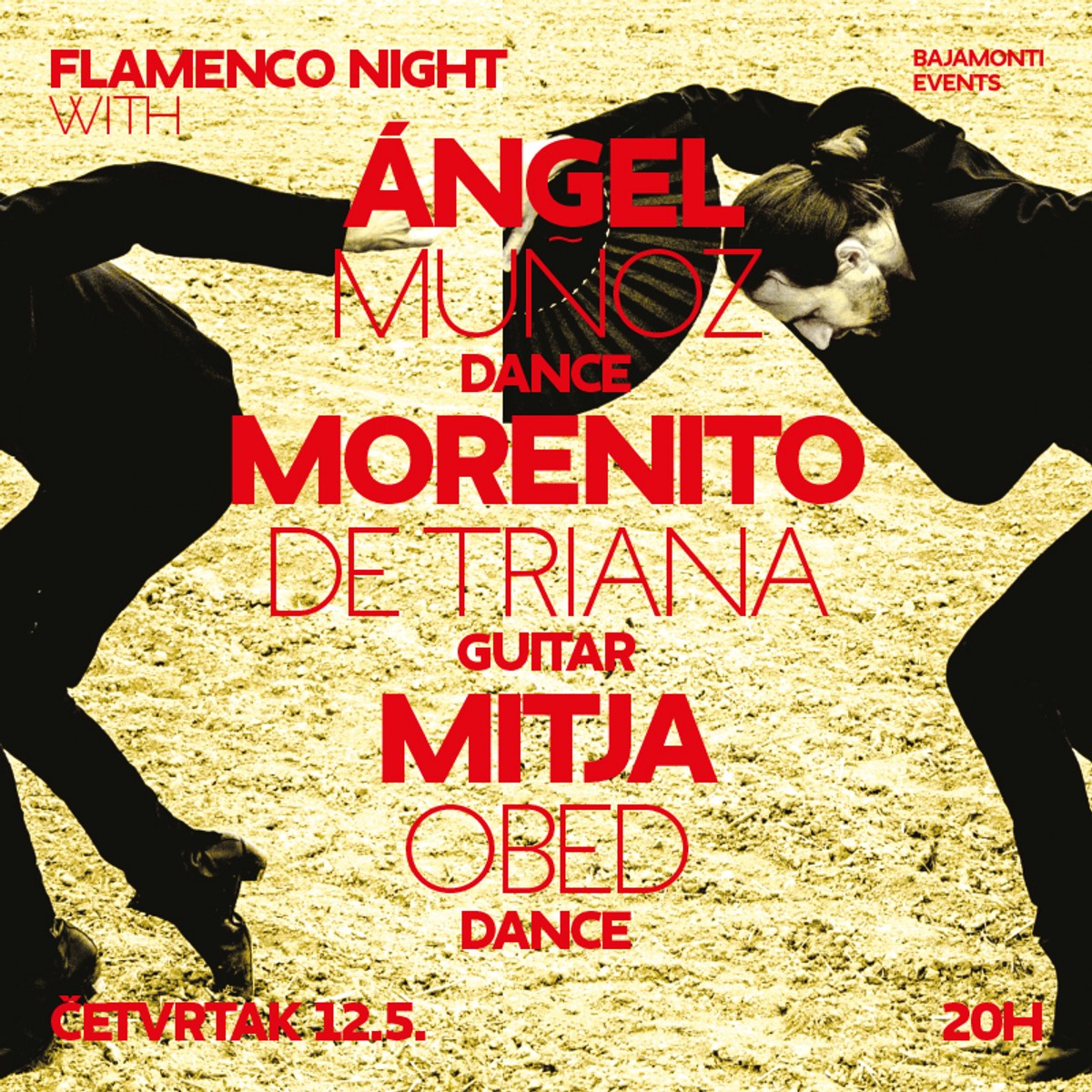 Flamenco za kraj uspješne Bajamontijeve sezone! Spoj gitare, pjevanja i plesa vrhunskih umjetnika
