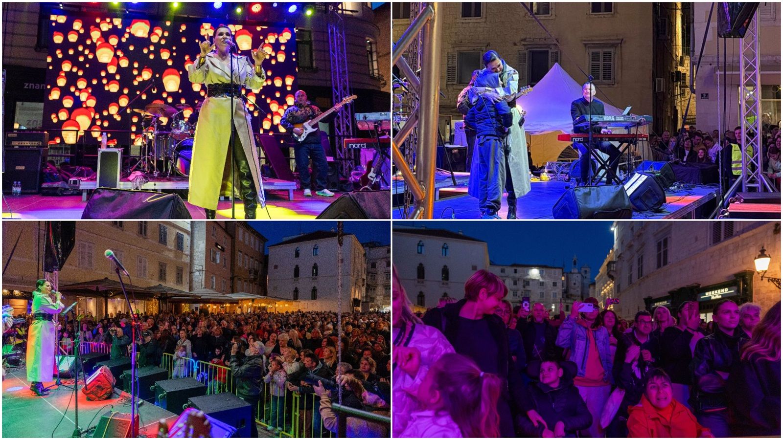 UŽIVO Nina Badrić Sudamju otvorila koncertom na Pjaci 