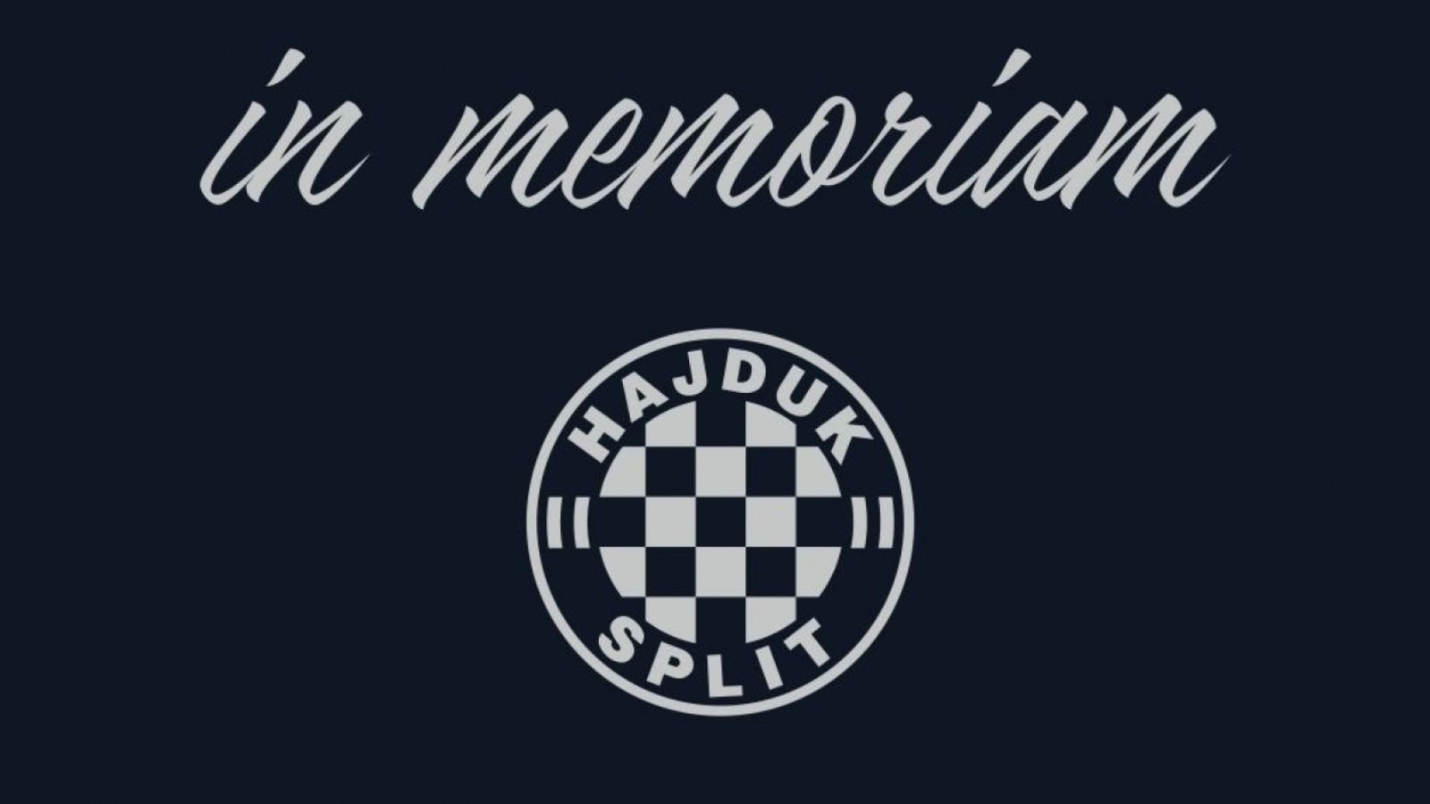 IN MEMORIAM: Na utakmici Hajduka i Gorice odat će se počast preminulim članovima kluba