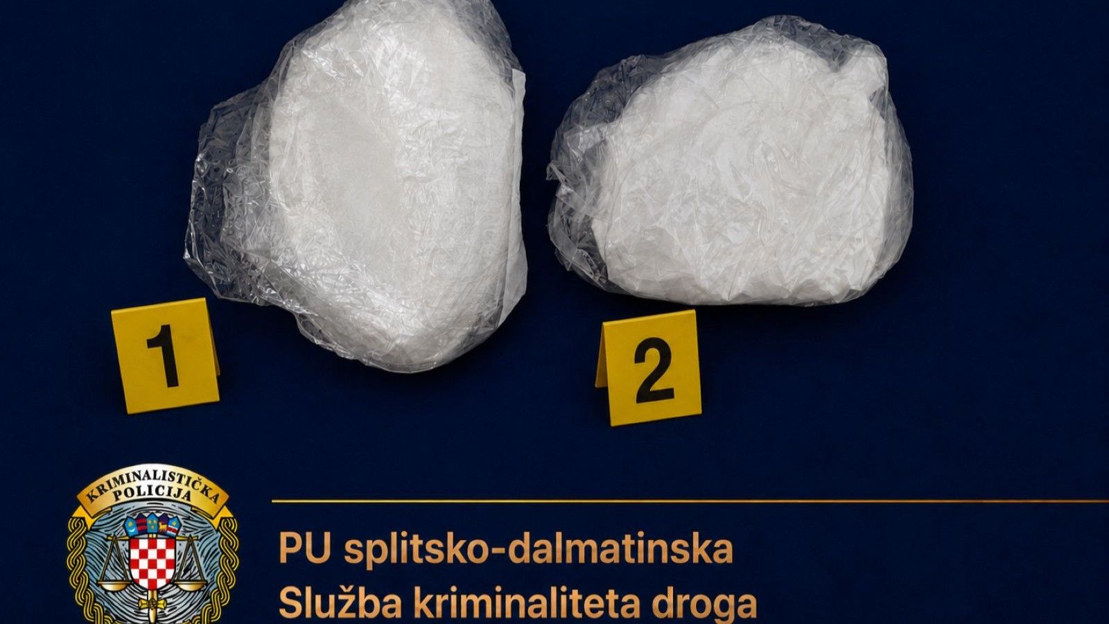 Policija upala u stan u Splitu i pronašla gotovo pola kilograma kokaina!