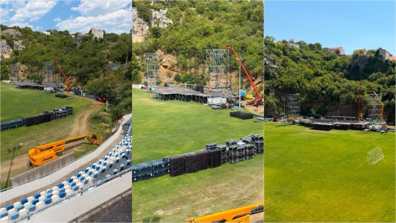 Evo kako teku pripreme za Thomsponov koncert u Imotskom