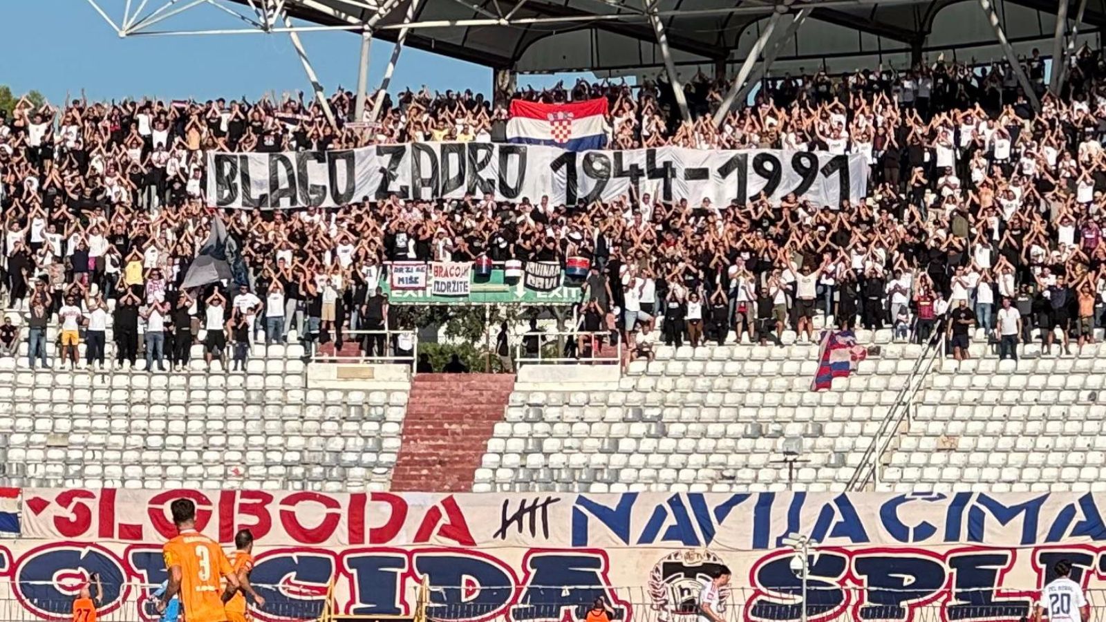 Torcida odala počast Blagi Zadri
