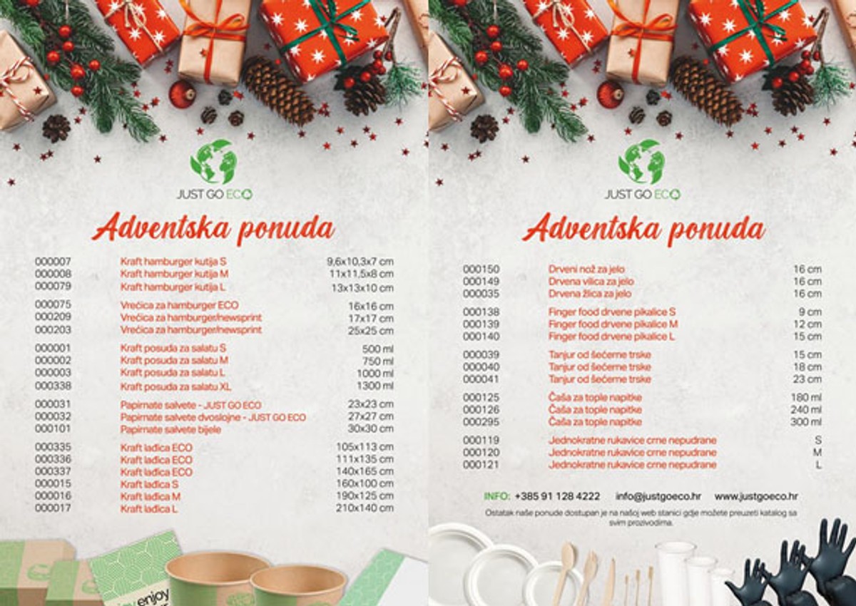 Koju jednokratnu ambalažu koristiti za Advent?