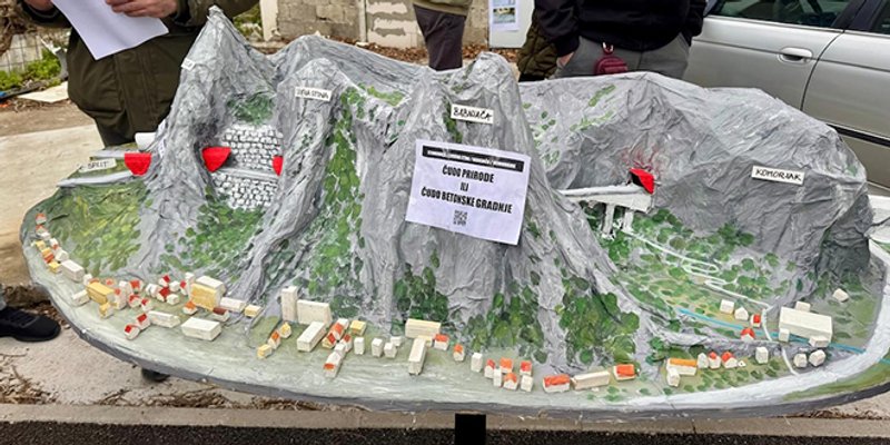 Izvođač radova odgovorio na kritike zbog obilaznice Omiša: Na nama je da stručno izvedemo projekt, a pitanje trase i prostornih planova je za druge