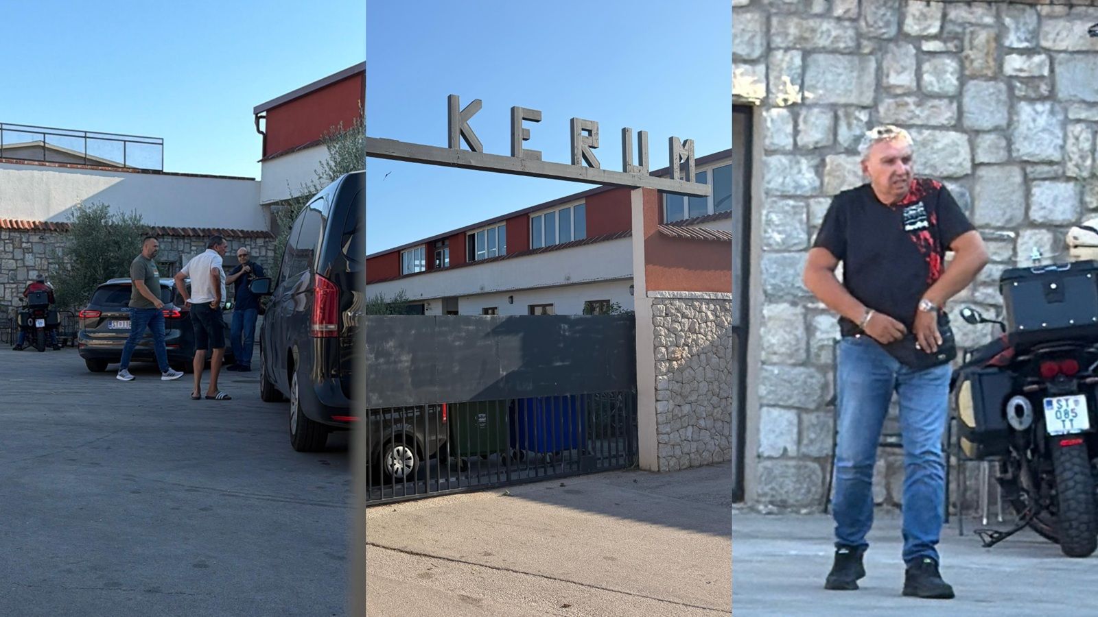 FOTO/VIDEO Kerum stigao na imanje u Kaštelima, u tijeku pretres