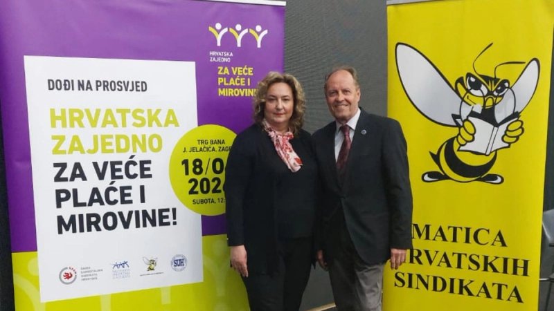 VEĆE PLAĆE I  MIROVINE Akademski sindikat na prosvjed poziva i poslodavce - ravnatelje, dekane i rektore