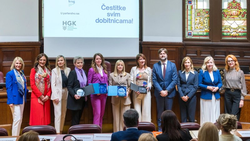 Udruga KRUG nagradila uspješne žene koje mijenjaju hrvatsko gospodarstvo