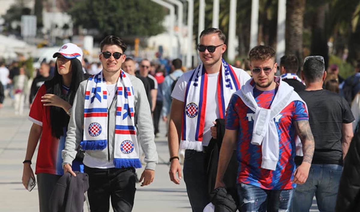 FOTO S RIVE: Zbog Hajduka su došli sa svih strana