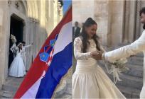 Lovro i Monika rekli 'da' u Trogiru: Ljubav ih spojila, a rodni grad okupio najbliže